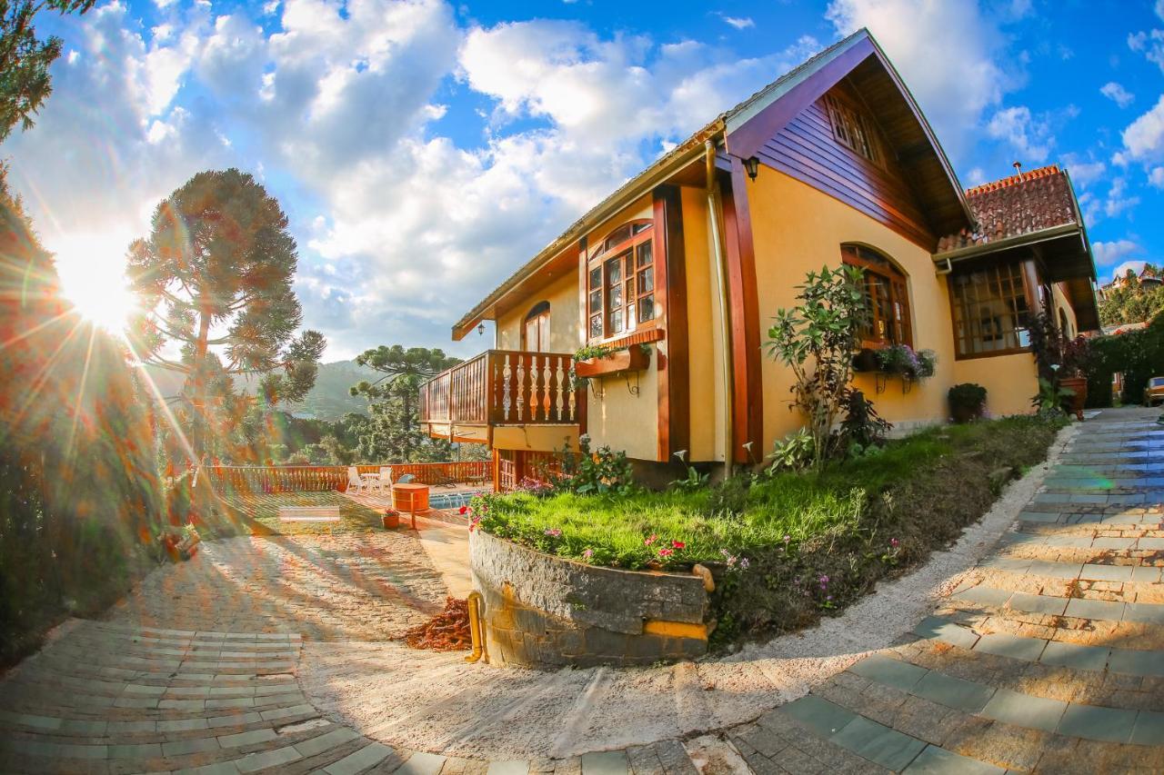 Mansao Austriaca Guesthouse Campos do Jordão Exteriör bild