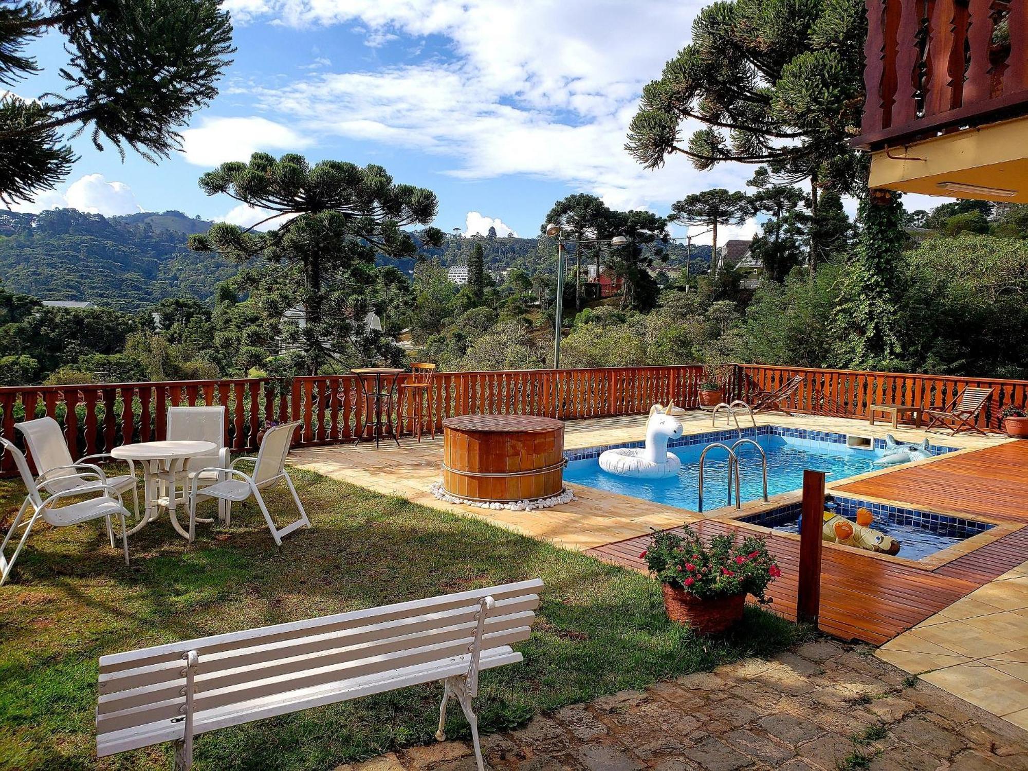 Mansao Austriaca Guesthouse Campos do Jordão Exteriör bild